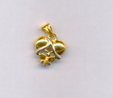 GOLD PENDENT CASTING FANCY