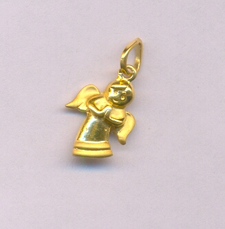 GOLD PENDENT CASTING FANCY