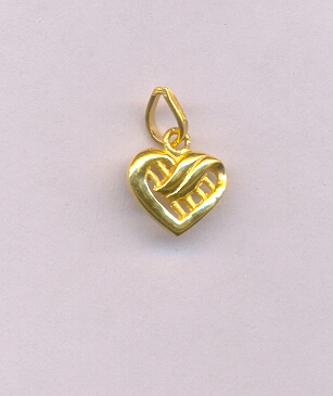 GOLD PENDENT CASTING FANCY