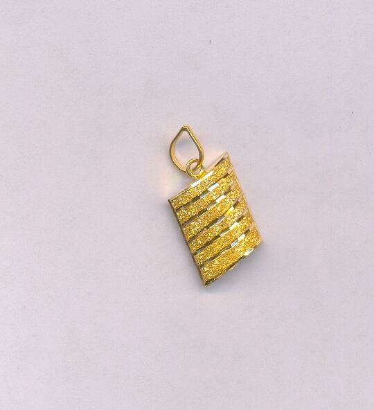 GOLD PENDENT CASTING FANCY
