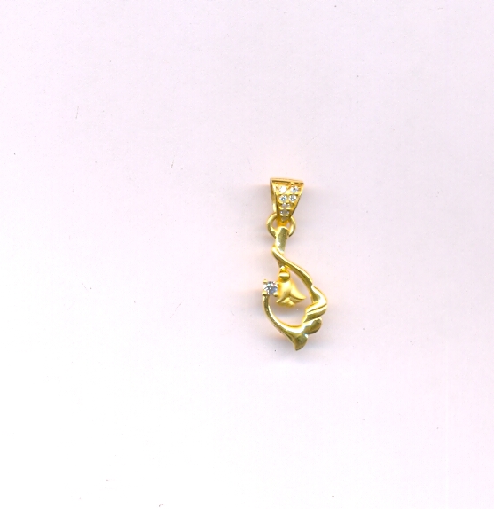 GOLD PENDENT CASTING FANCY