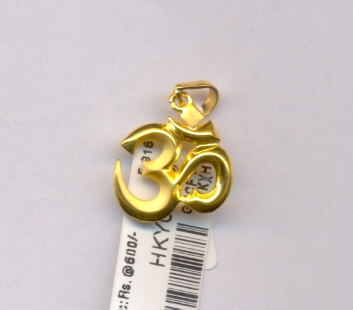 GOLD PENDENT CASTING FANCY