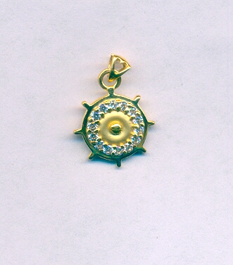 GOLD PENDENT CASTING FANCY