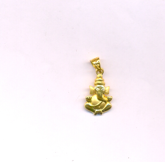 GOLD PENDENT CASTING FANCY