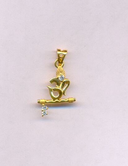 GOLD PENDENT CASTING FANCY
