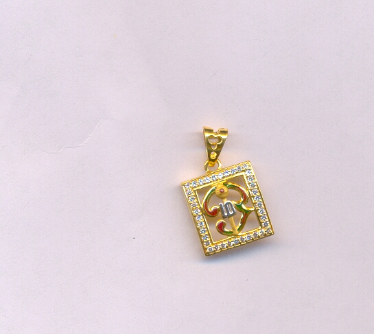 GOLD PENDENT CASTING FANCY