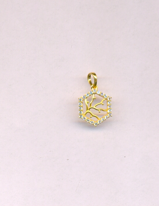GOLD PENDENT CASTING FANCY