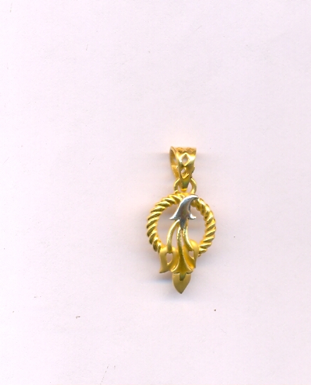 GOLD PENDENT CASTING FANCY