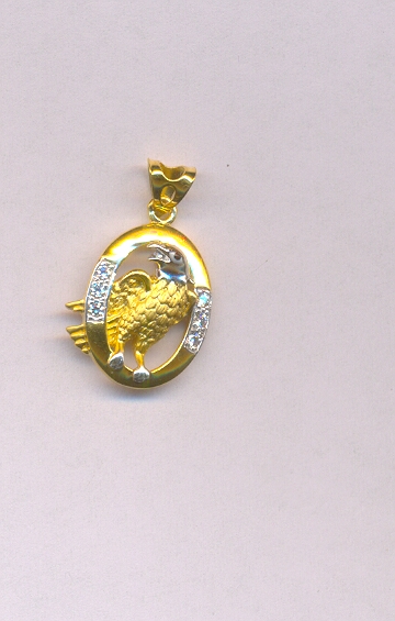 GOLD PENDENT CASTING FANCY