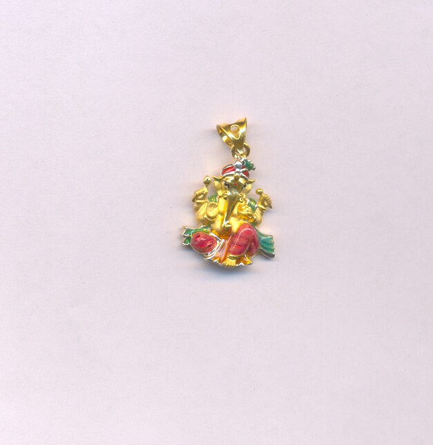 GOLD PENDENT CASTING FANCY