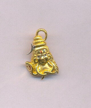 GOLD PENDENT CASTING FANCY
