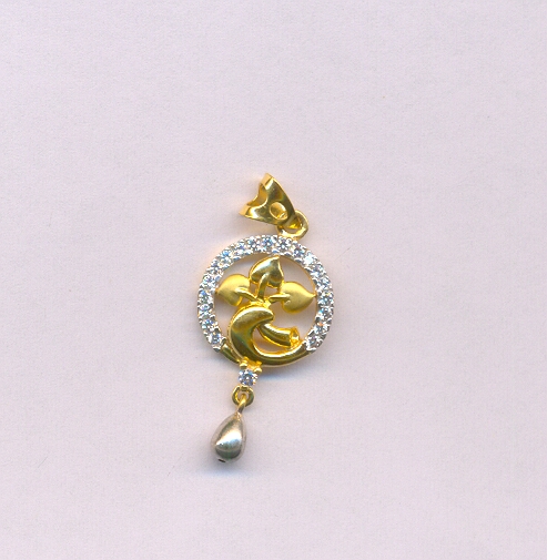 GOLD PENDENT CASTING FANCY