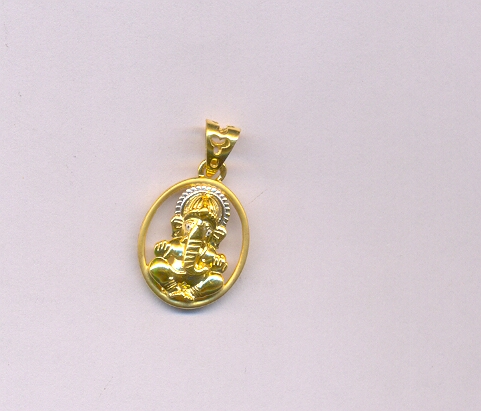 GOLD PENDENT CASTING FANCY