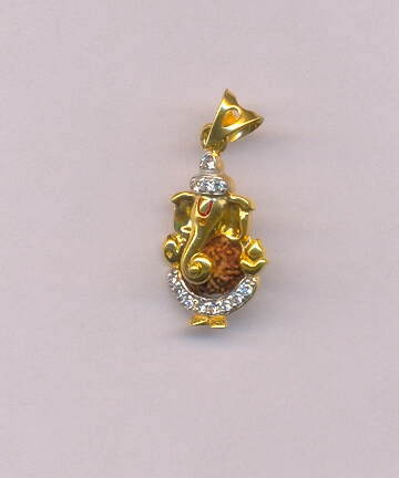 GOLD PENDENT CASTING FANCY
