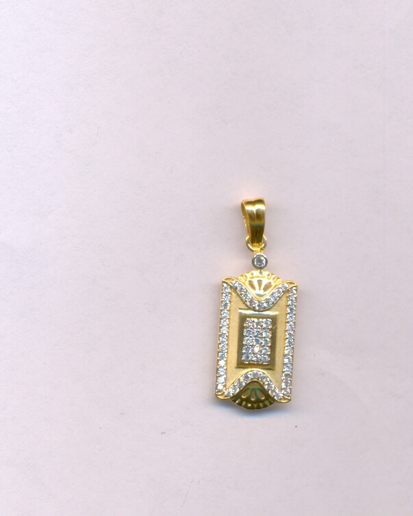 GOLD PENDENT CASTING FANCY