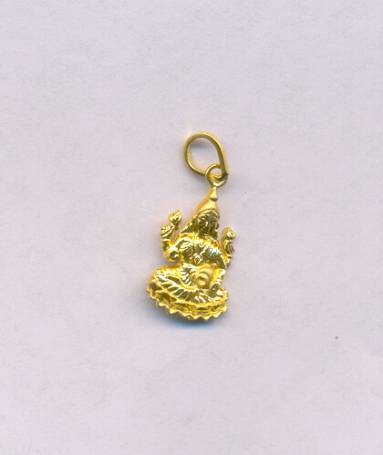 GOLD PENDENT CASTING FANCY