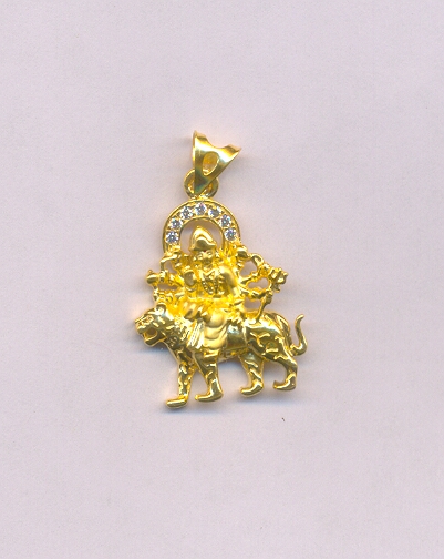 GOLD PENDENT CASTING FANCY