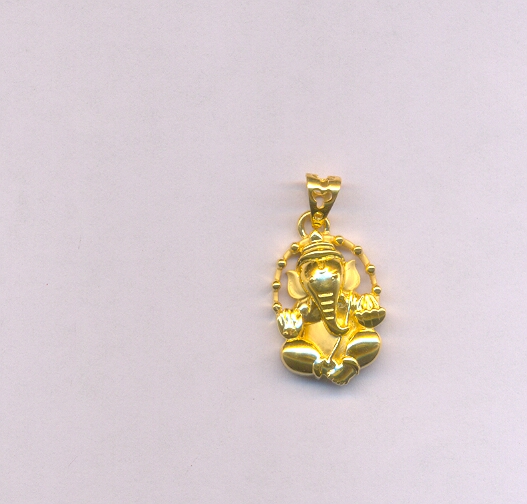 GOLD PENDENT CASTING FANCY