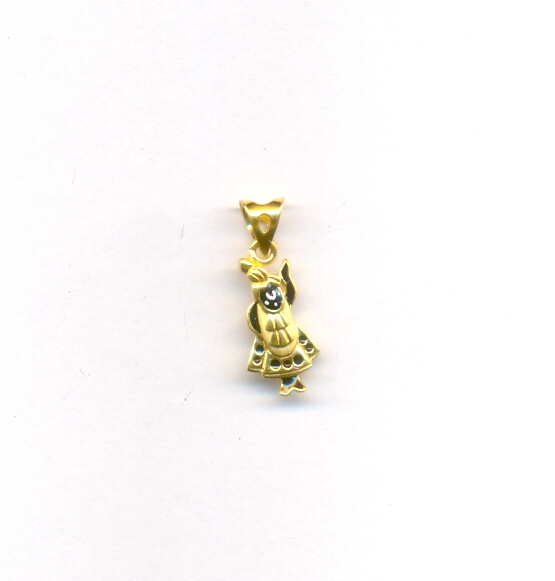 GOLD PENDENT CASTING FANCY