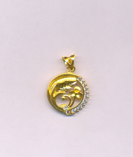 GOLD PENDENT CASTING FANCY