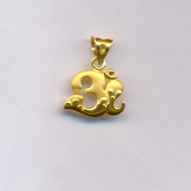 GOLD PENDENT CASTING FANCY