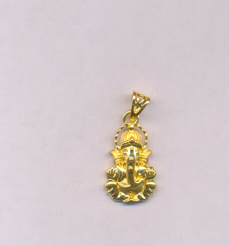 GOLD PENDENT CASTING FANCY