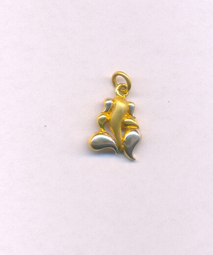 GOLD PENDENT CASTING FANCY