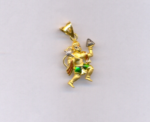 GOLD PENDENT CASTING FANCY