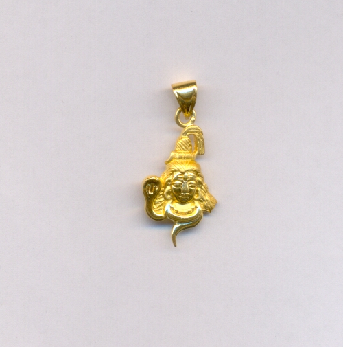 GOLD PENDENT CASTING FANCY