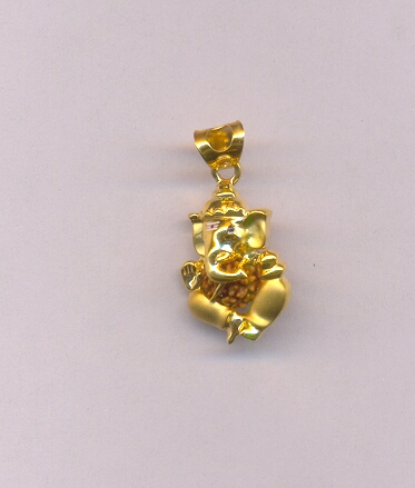 GOLD PENDENT CASTING FANCY
