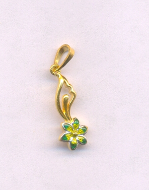 GOLD PENDENT CASTING FANCY