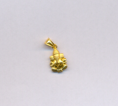 GOLD PENDENT CASTING FANCY