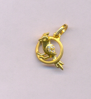GOLD PENDENT CASTING FANCY