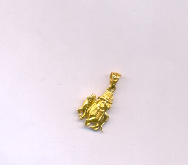 GOLD PENDENT CASTING FANCY