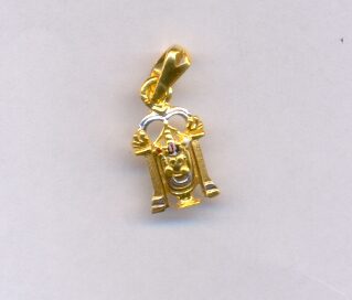 GOLD PENDENT CASTING FANCY