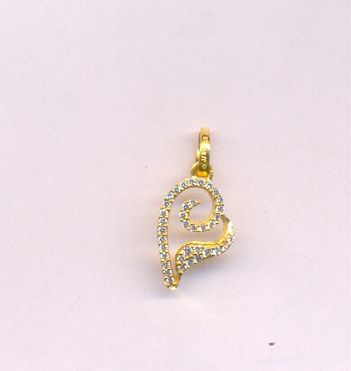 GOLD PENDENT CASTING FANCY