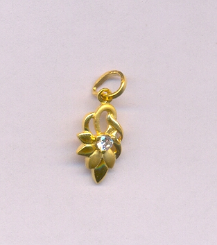 GOLD PENDENT CASTING FANCY