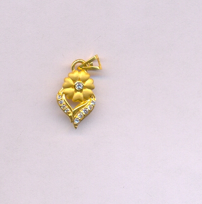 GOLD PENDENT CASTING FANCY