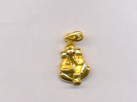 GOLD PENDENT CASTING FANCY