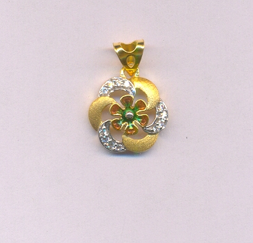 GOLD PENDENT CASTING FANCY