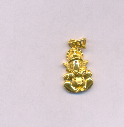 GOLD PENDENT CASTING FANCY