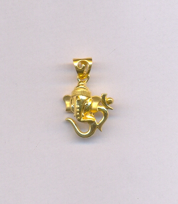 GOLD PENDENT CASTING FANCY