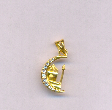 GOLD PENDENT CASTING FANCY