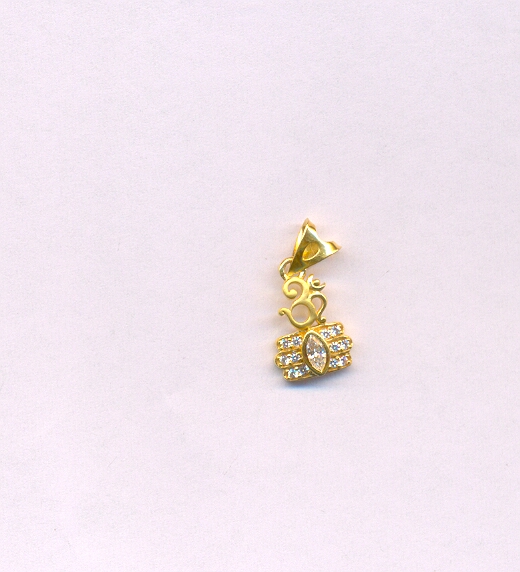 GOLD PENDENT CASTING FANCY