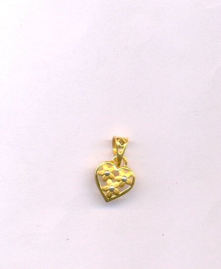 GOLD PENDENT CASTING FANCY