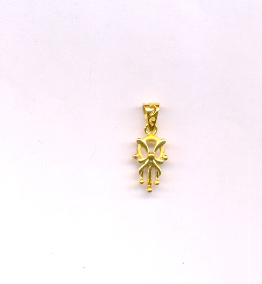 GOLD PENDENT CASTING FANCY