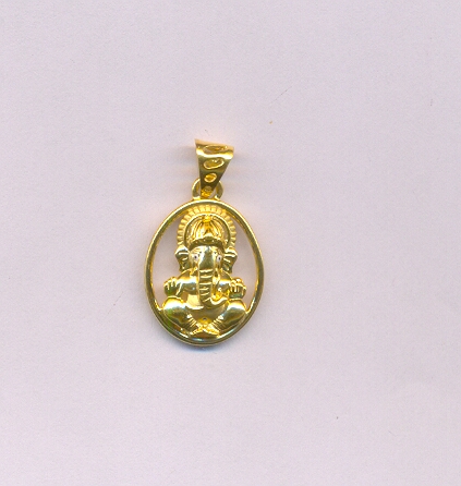 GOLD PENDENT CASTING FANCY
