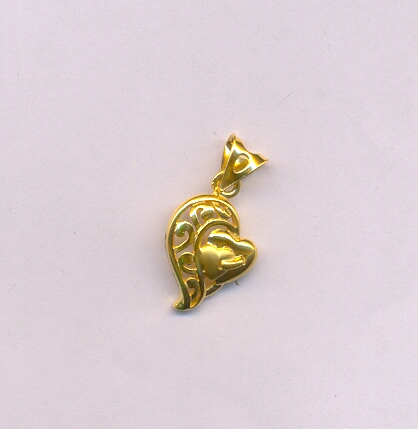 GOLD PENDENT CASTING FANCY