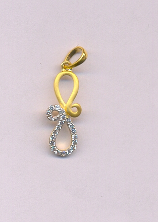 GOLD PENDENT CASTING FANCY