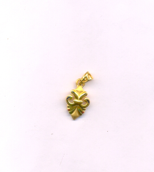 GOLD PENDENT CASTING FANCY